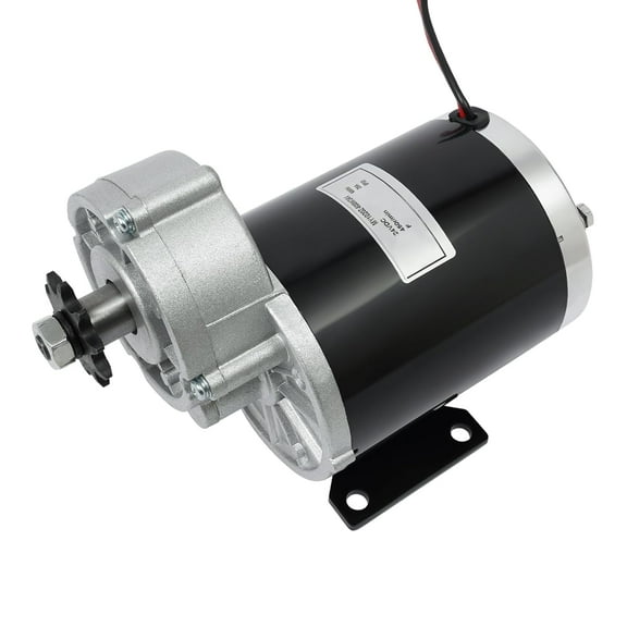 Brushed DC Motor, 24V 600W 450rpm Brushed Speed Reduction Motor, Gear Reduction Electric Motor for Modifying Electric Bicycles, Mopeds, Bicycles, Electric Scooters