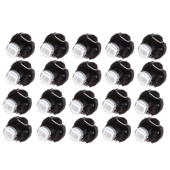 cciyu 20 Pack 8mm T3 Neo Wedge 1 LED A/C Lights Bulb Instrument Panel Light