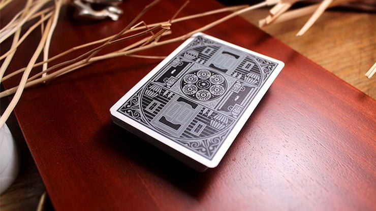 Rattler Gorge Noir Playing Cards by Deckidea