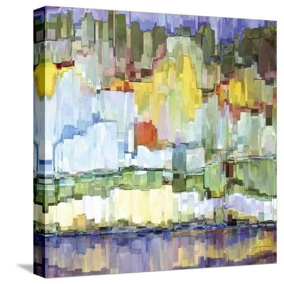 Art.com Glacier Bay IV Stretched Canvas Print Wall Art by James Burghardt, 16" x 16"