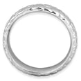 thumbnail image 5 of Sterling Silver Rhodium Ring, 5 of 5