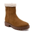 thumbnail image 3 of Esprit Ariana Women's Faux Suede Sherpa Lined Round Toe Ankle Boots, 3 of 3