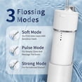 thumbnail image 3 of Cordless Water Flosser With Jet Tips Teeth Cleaner Dental Floss Oral Irrigator, 3 of 5