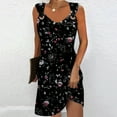thumbnail image 2 of Women's DressesWQ-fyc0522omi Petite Dresses for Women 2024 Summer Floral Printed Slip Dress Trendy Casual Going Out Mini Dress Loose Fit Sweetheart Neck Sleeveless Beach Sun Dresses, 2 of 5