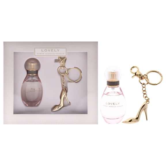 Sarah Jessica Parker Lovely , 2 Pc Gift Set 1oz EDP Spray, Shoe Keyring