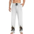 thumbnail image 5 of Top-kevin Men's Pajama Pants Christmas Winter Elastic Waistband Soft Lightweight Sleep Lounge Pajama Bottoms with Pockets,S-XXL, 5 of 13