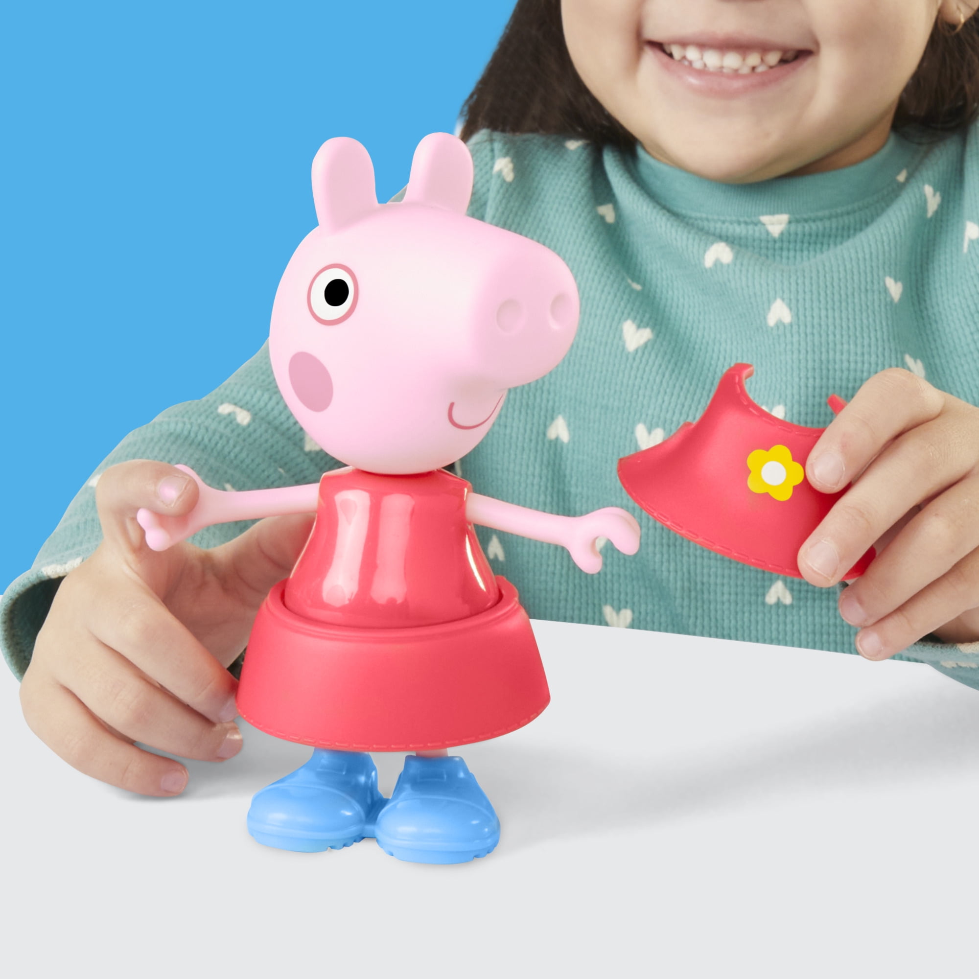 Peppa Pig Rainy Day Dress-Up Figure