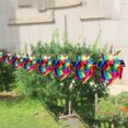 thumbnail image 5 of AYYUFE Bird Repellent Pinwheels The Breeze Turns Strong Reflection Lengthen Colorful Bird Repellent Windmill for Outdoor, 5 of 8