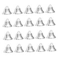 thumbnail image 5 of HONMEET 50Pcs Metal Bell Pendants Christmas Tree Ornaments for Holiday Decorations, 5 of 8