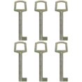 thumbnail image 1 of 6pcs Skeleton Keys Vintage Furniture Replacement Keys Antique Furniture Keys Metal Keys, 1 of 3