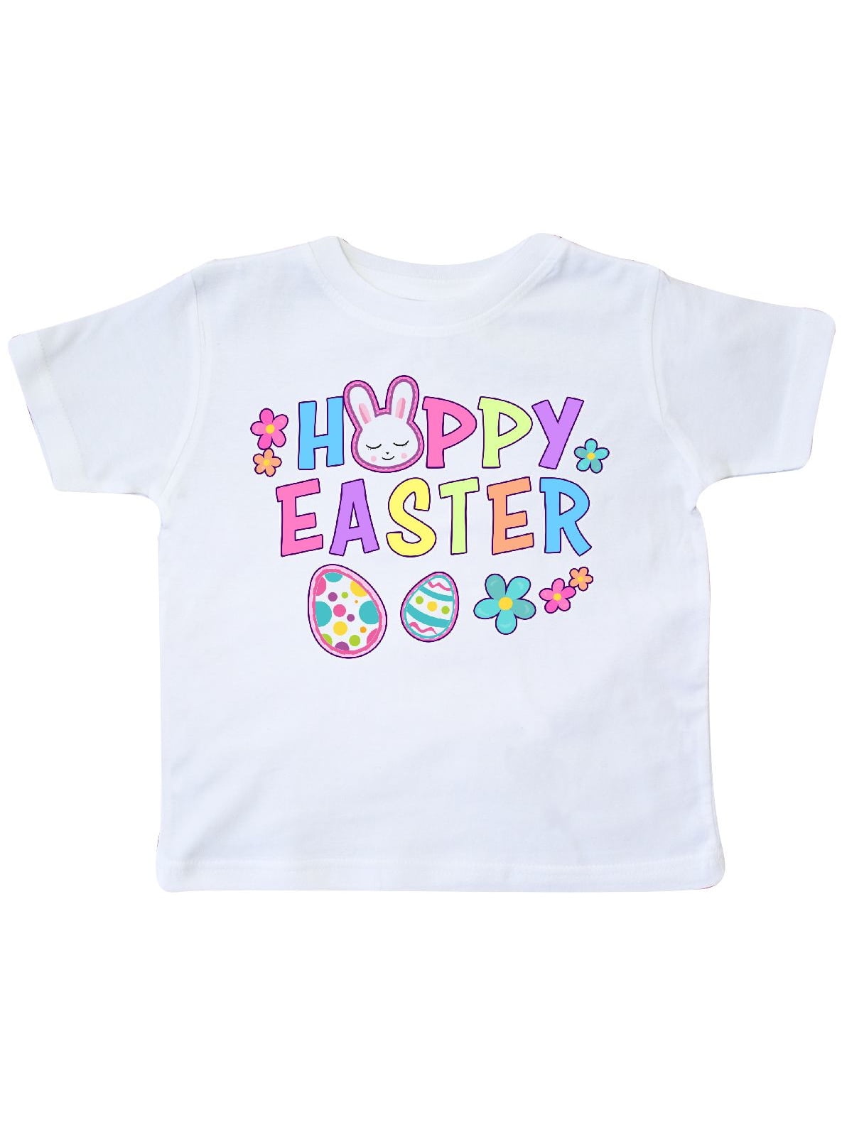 inktastic Happy Easter Bunny Faces Toddler T-Shirt