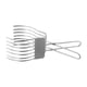 thumbnail image 4 of Effortless Slicing Solution Stainless Steel Roast Meat Bread Cutting Tongs, 4 of 10