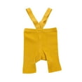 thumbnail image 2 of Cathery Infant Baby’s  High Waist Leggings Tights Solid Suspender Pantyhose Toddler Boys Girls Knitted Short Leggings, 2 of 7