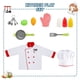 thumbnail image 2 of Set de disfraz de chef Lesheng Space para niños con juguetes de cocina, 2 of 8