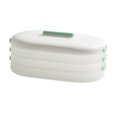 thumbnail image 2 of Contenedor de alimentos para congelador con asa, ideal para bocadillos, bolas de masa hervida y cereales, ahorra espacio. verde, 2 of 9
