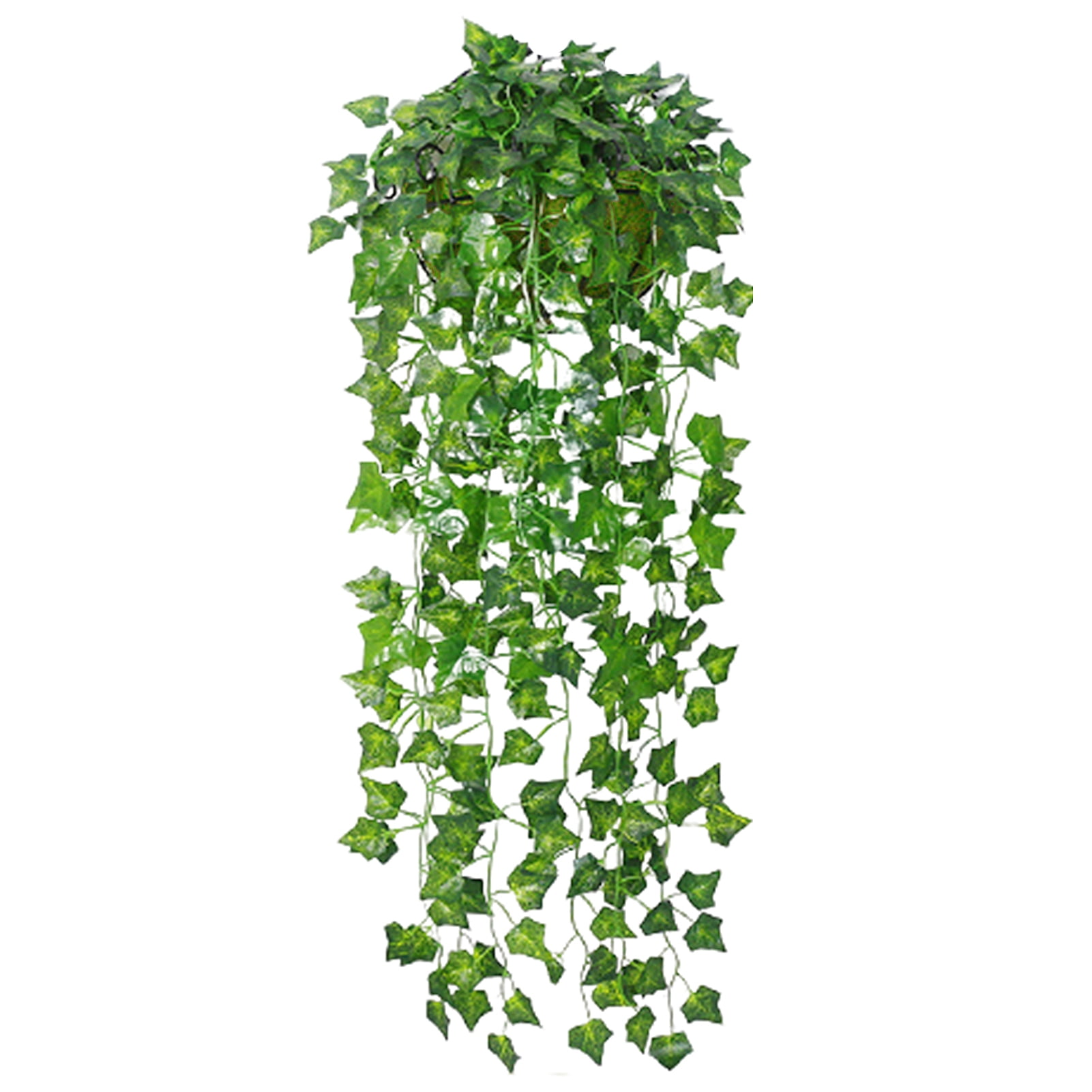 Farfi 95cm Artificial Green Plant Hanging Vine Bracketplant Home Garden