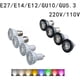 thumbnail image 2 of Bombilla LED regulable MR16 E27 E14 GU10 RGB, foco de 5W para iluminación de pista empotrada, luz descendente de 36 ° para cocina, habitación y dormitorio, 2 of 4