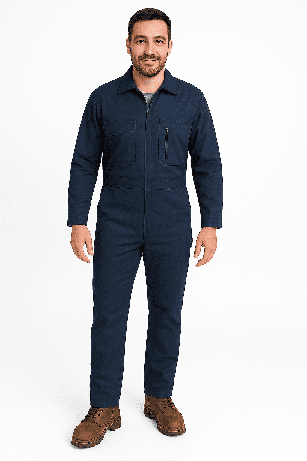 Genuine Dickies Men's Temp Control Long Sleeve Coverall with Flex