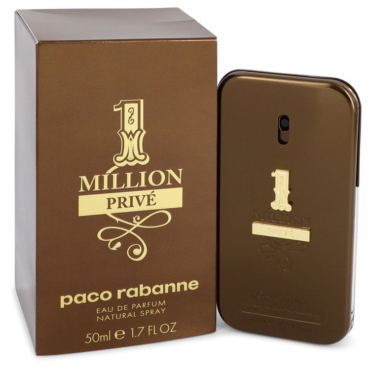 forfriskende Ord pistol 1 Million Prive by Paco Rabanne Eau De Parfum Spray 1.7 oz for Men -  Walmart.com