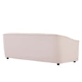 thumbnail image 4 of Modway Announce Performance Velvet Channel Tufted Sofa in Pink, 4 of 8