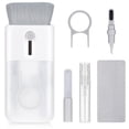 thumbnail image 2 of 2 Sets Electronic Cleaning Tools Including Cleaning Brush Cleaning Pen Wiper Key Cap Buckle with Spray Bottle for Headphones Keyboards Laptops Phones PC Monitor, 2 of 8