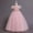 Pink, variant on Edvintorg 4-14 Years Dresses for Kids Girls Puff Sleeve Long Sequin Dress Canonicals Princess Dress Children's Party Dress Vestido Infantil