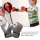 thumbnail image 3 of Eigraketly 1 par de guantes de boxeo para niños, entrenamiento de cuero, entrenamiento de gimnasio, guantes para niños, entrenador portátil, Boxeo Plata, 3 of 6