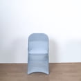 thumbnail image 2 of Craft and Party Spandex Stretch 10-Piece Chair Slipcovers, Light Blue, 2 of 5