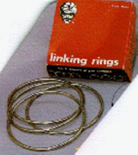 12 Pcs Magic Chinese Linking Rings Magic Toy for Teen Boys Teen Girls Adult 