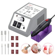 Electric Nail Drill Machine Nail File Drill Set for Acrylic Nails Gel Nail Glazing Nail Drill Nail Art Polisher Sets Glazing Nail Drill Grinder Manicure Pedicure