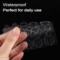 thumbnail image 3 of Nail Adhesive Tabs, Enlarge Breathable Fake Nail Glue Stickers, 240 Pcs 10 Sheets Sticky Nail Tabs Glue, Double Sided Tips (Germany Jelly Gel) Flexible for Acrylic False Nails Tape - Plus Size, 3 of 5