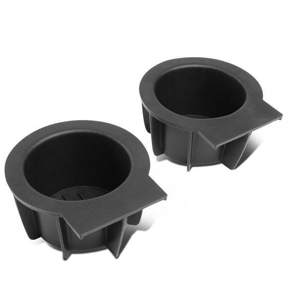 DNA Motoring For 04-14 Ford F150 Lincoln Mark LT Pair Front Center Console Insert Cup Holder