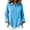 Sky Blue, variant on QSXADF Women's Button Down Shirts Cotton Linen Tops Point Collar Long Sleeve Solid Button Front Shirt For Office Casual Women's Fall Winter Tops
