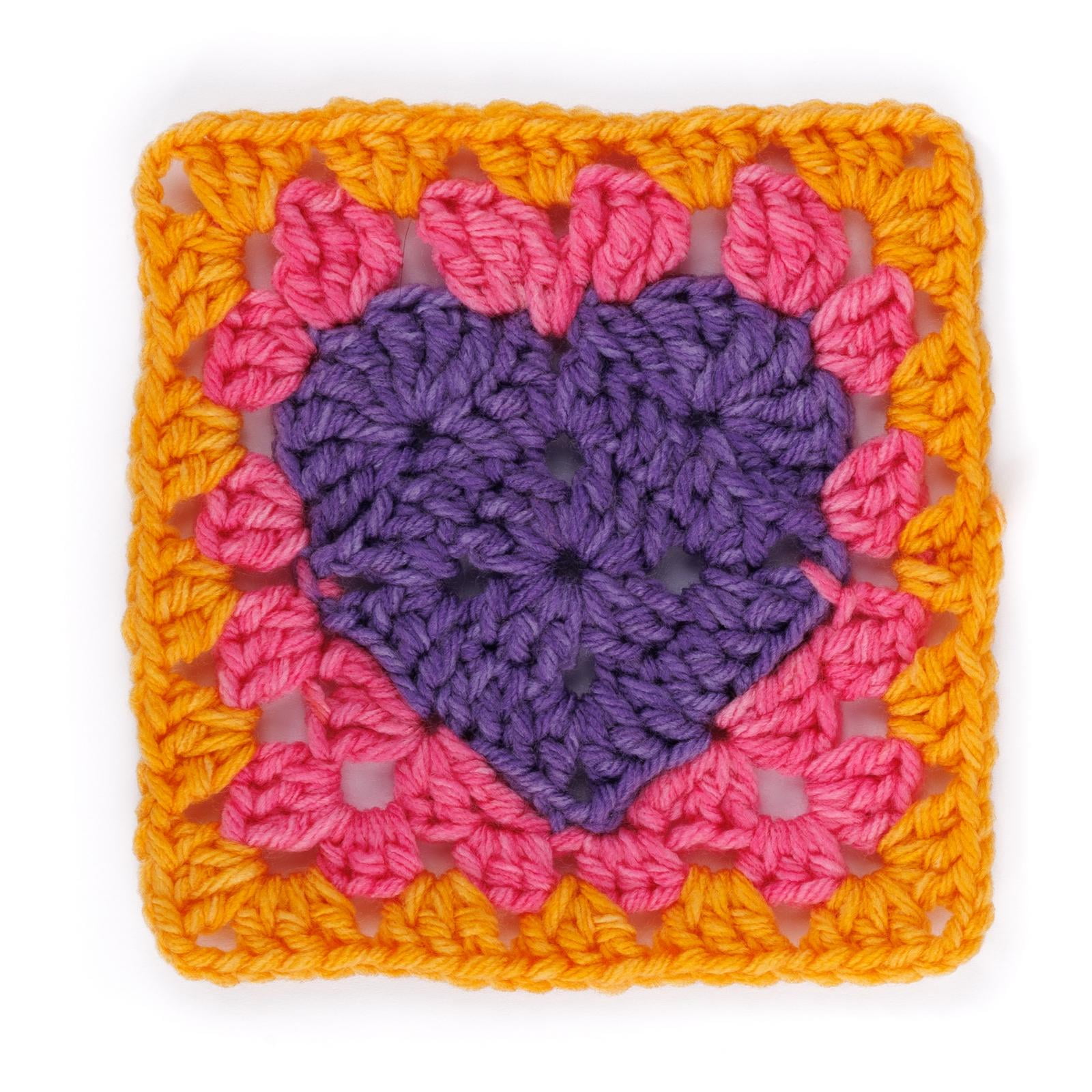 Red Heart® AIO Sweet Hearts™ #4 Worsted (Medium) Acrylic Yarn, Bravery 8.8oz/250g 440 Yards