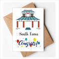 thumbnail image 1 of South Korea Landmarks The Phylum Wedding Cards Congratulations Greeting Envelopes, 1 of 3