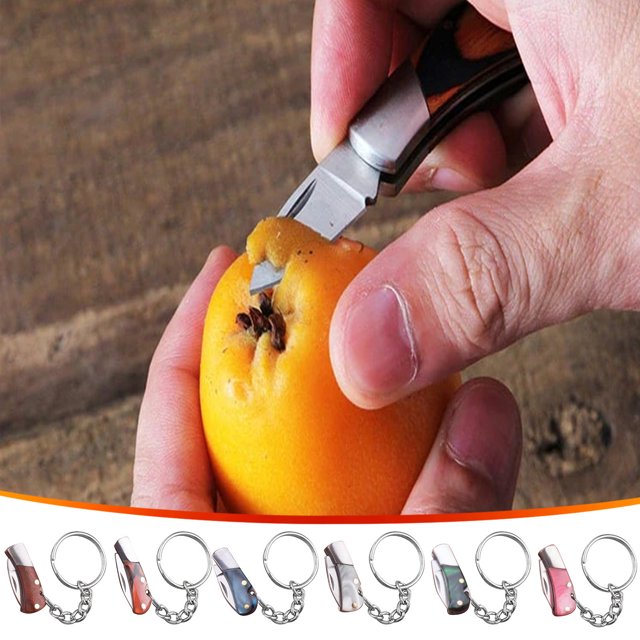 Cagogo under $5 5Pcs Folding Pocket Knife, Mini Folding Pocket Knife,Keychain Utility Knife,Delivery Box Cutter,Compact EDC Knife,Small Folding Blade,Portable Tool Gift