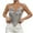 Silver-05, variant on Mittory Women Sexy Shiny Rhinestone Tank Top Deep V Neck Crop Top Shirt for Night Club Party