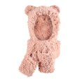 thumbnail image 2 of Women's Scarf Hat And Gloves Set Winter Flannel Hat Hood Hat Scarf 2 In 1 Hooded Scarf For Women White Hat With Ears, Women's Accessories Scarf ,Hat,& Gloves, 2 of 7