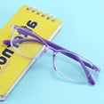 thumbnail image 2 of Gafas para teléfono móvil de color caramelo con marco completo multicolor para adolescentes, redondas, antiluz azul, a la moda, ligeras, con espejo para niños, 2 of 5