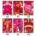 thumbnail image 2 of 12 Happy Valentine'S Day Wine Bottle Labels, Red And Pink Dating Stickers, Waterproof Stickers With Hearts And Roses, Confession Props, 3.9*5.9 Inches., 2 of 6