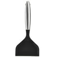 thumbnail image 2 of Wide Mouth Frying Shovel, Scratch Proof Durable Comfortable High Temperature Resistance Embedded Handle Wide Mouth Spatula  for Kitchen, 2 of 8