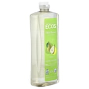 ECOS Hypoallergenic Liquid Dish Soap, Pear, 25 Fl Oz