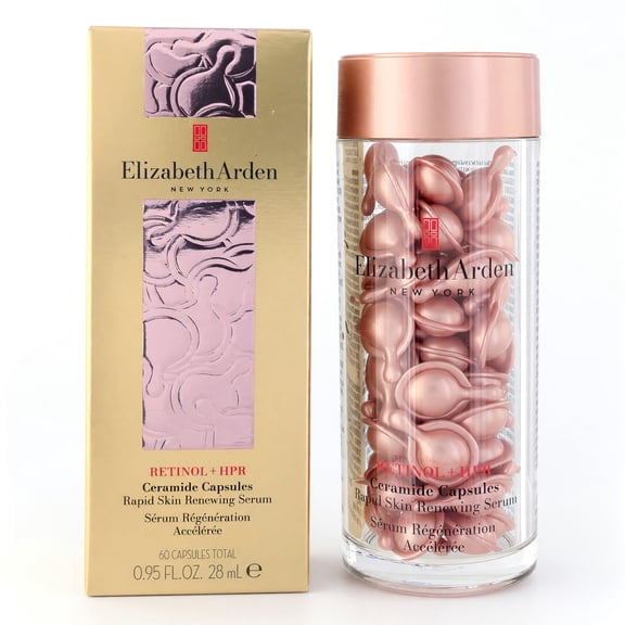 Elizabeth Arden Retinol HPR Ceramide Capsules Rapid Skin Renewing Serum 60 Count