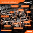 thumbnail image 5 of Dorman SWS96305RD Suspension Steering Wobble Fix Kit for Specific Jeep Models (OE FIX), 5 of 6