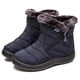 thumbnail image 1 of Botas para clima frío para mujer Botas con plataforma de tobillo antideslizantes Botas cómodas para caminar Ndcxsfigh Tenis De Mujer Tenis De Hombre, 1 of 9