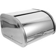 HOMEMAXS Metal Bread Box Kitchen Bread Organizer Bread Storage Case