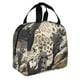 thumbnail image 2 of Easygdp Graceful Snow Leopard Bolsa Térmica Premium - Tela Oxford Impermeable, Gran Capacidad, Bolsillo Frontal, Unisex para Trabajo, Escuela, Actividades al Aire Libre y Picnics, 2 of 8