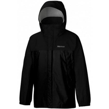 Marmot Precip Jacket - Boy's-Black-Small