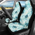 thumbnail image 3 of Yuyamidu Sea Turtle Car Seat Covers Front Seat Protective Accessories 2 PCS Set Starfish Vehicle Seat Cover Universal Fit Cars, Sedan, Truck, SUV, 3 of 6