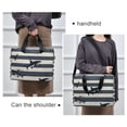 thumbnail image 6 of FORMRS 16" Laptop Bag Carrying Sleeve Case with Handle Travel Shoulder Briefcase, Dark Sharks, 6 of 8